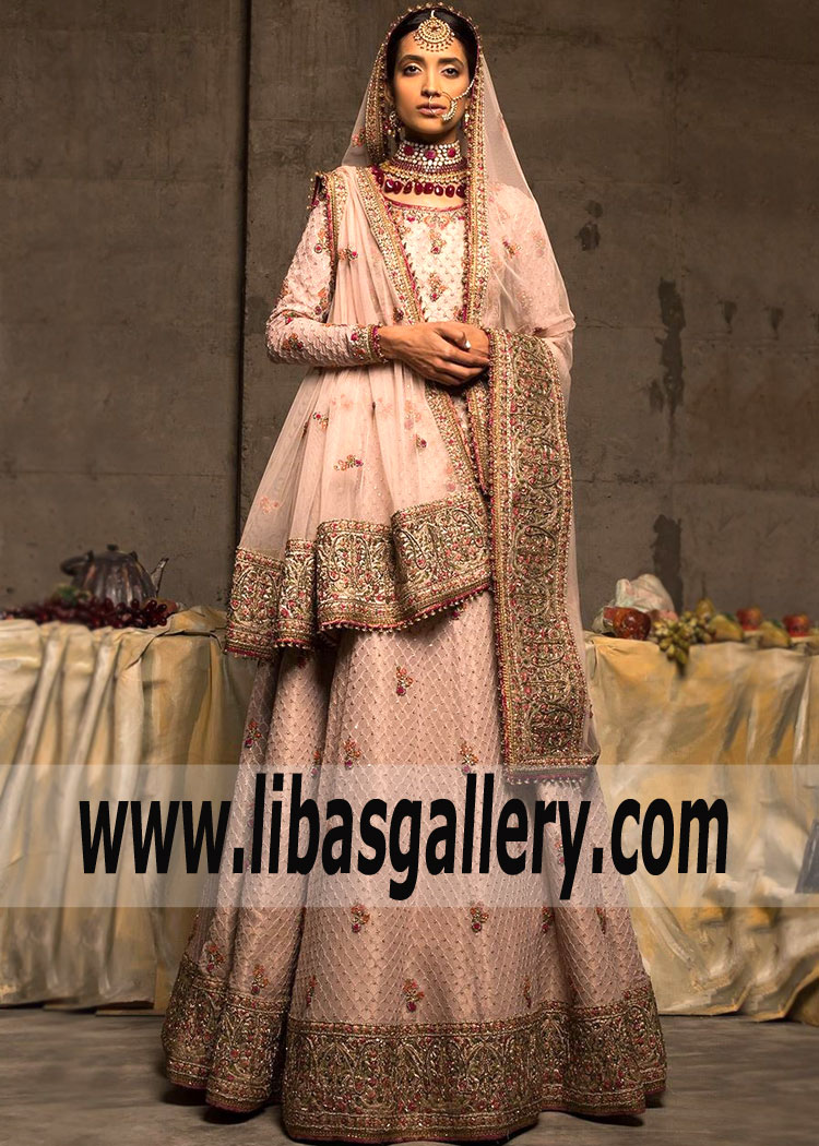 Fahad Hussayn Bridal Dresses UAE Buy HSY Lehenga, Sharara, Gharara, Anarkali